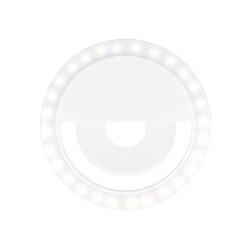 Aro de luz led para móvil