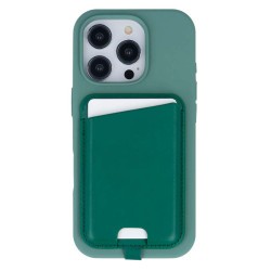 Tarjetero Compatible con Magsafe Efecto Piel