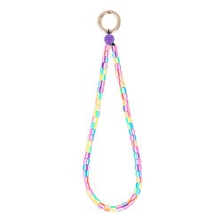 Pulsera de cuentas multicolor para Móvil